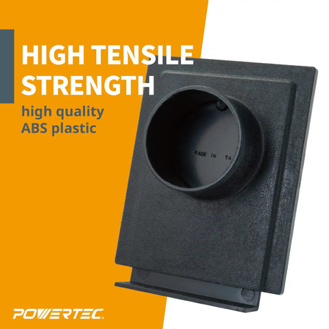 Two And A Half Inch Blast Gate For Dust Collection System With Two And A Half Inch Hose And Port Compatibility durable ABS plastic