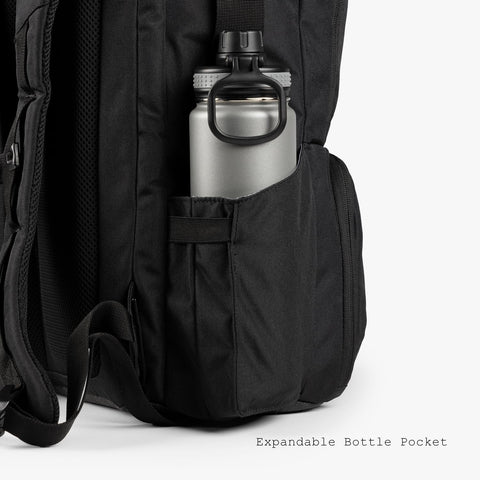 Dad Friendly Diaper Bag Backpack With Dual Compartments And Removable Cooler, Expandable Bottle Pocket, Hunter Green version.