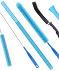 All In One Dryer Vent Cleaning Kit With Flexible Hose And Lint Brush Set Vacuum Attachments For Universal Compatibility