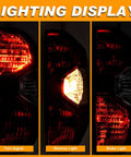 Toyota Tundra Tail Light Assembly Right Passenger Side Replacement Without Bulb 2014-2021 Lighting Display
