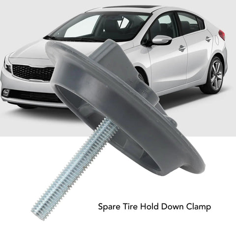 Spare Tire Hold Down Bolt Retainer Clamp For Forte 2013 To 2023, Forte5 And Forte Koup, Steel Alloy OEM 62850 3X000 Replacement