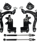 Front Steering Drift Angle Kit For Nissan Silvia 240SX 180SX 200SX S13 S14 S15 1989-2002 components including control arms