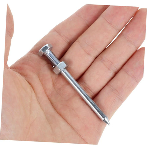 Single metal spike for Heavy Duty Lawn Aerator Shoes With Ten Metal Spikes For Deep Soil Aeration And Healthier Grass Easy To Use Spiked Garden Shoes