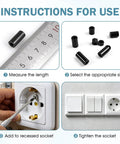 395 Pack Black Nylon Spacer Kit For PCB Standoffs And Electronics Mounting Non Threaded Round Spacers instruction guide