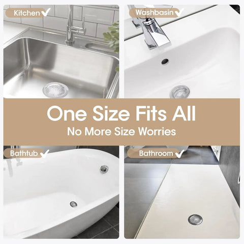 Keep Your Home Pipes Slick And Happy With These Top Shelf 300 Pack Disposable Drain Covers Offering Fine Mesh Sink Strainer Bags Great For Catching Sourdough Discard And Food Scraps No Sweat At All On Kitchen Or Shower Drains
