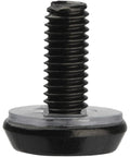 50 Pack 10-32 Screws And Cage Nuts Rack Mount Kit With Tool Built Tough And Ready To Roll For Standard 19 Inch Server Racks And Cabinets showing a black screw with a captive nut