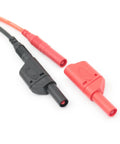 Fully Insulated 4Mm Banana Plugs Male Stackable Connectors with Banana Jack Adapters for Multimeter Test Leads Probes 10Pcs