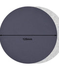 Five Inch Sanding Discs Set, 60 Pcs Hook And Loop, Grits 320 600 800 1200 1500 2000 With Tack Cloth, No Holes, Silicon Carbide Round Sandpaper