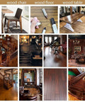 No Sweat Wood Repair Kit Featuring Sleek Touch Up Markers Plus Quality Wax Sticks For Quick Floor And Furniture Fixes In Assorted Rich Wood Tones, showcasing various wood furniture and surfaces.