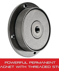 Magnetic Back For 25 And 2600 Series Dial Indicators With Quick Attach High Strength Magnet 5/16-24 Thread Back AGD 2 Type 676-2