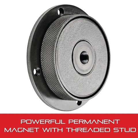 Magnetic Back For 25 And 2600 Series Dial Indicators With Quick Attach High Strength Magnet 5/16-24 Thread Back AGD 2 Type 676-2