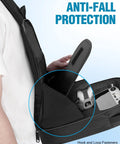 Anti-fall feature of On The Go Mini 5 Pro Case For DJI Drone And RC 2 Controller, showing foam interior and secure fit.