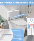 Foldable Toilet Safety Rail With Aluminum Handrail Heavy Duty Grab Bar for Elderly Seniors Handicap Pregnancy Support