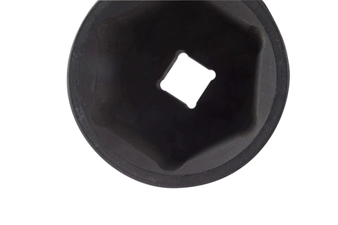Top view of Half Inch Drive 33mm Deep Impact Socket Built Tough From Chrome Molybdenum Alloy Steel With Radius Corner Design