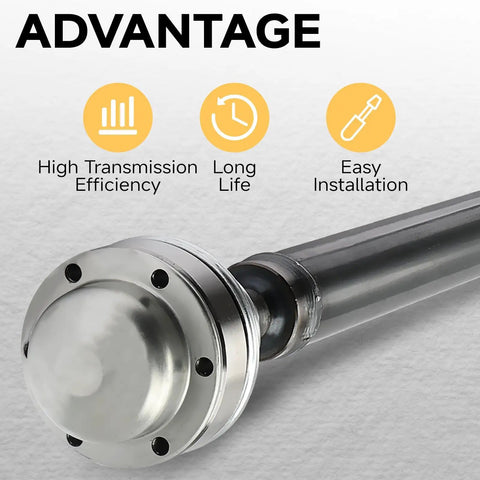 Beefed Up Front Drive Shaft Replacement For Jeep Liberty 2008 2009 2010 2011 2012 V6 3.7L 4WD OE Numbers 52853442AC 52853442AD 52853442AE 52853442AF Direct Fit, steel shaft