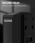 Lightning Fast Biometric Gun Safe For Bedside Handgun Storage Featuring Quick Draw Sliding Door Design And Foolproof Fingerprint Scanner for secure bedside storage.