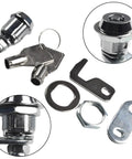 Beefy Tubular Cam Lock With 90 Degree Hook Cam For Truck Tool Box Vending Machine Cabinet And Drawer Zinc Alloy Lock Cylinder