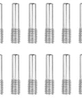 12 Beefy Hard Steel M3x12mm Driveshaft Pins For 1/10 RC Crawlers, visible in two rows. Rugged Universal Screw Pins Compatible With Axial SCX10