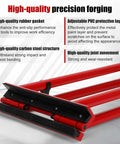Hand Seamer For Standing Seam Roofing 1.5 Inch Vertical Seams Portable Manual Seaming Tool with red carbon steel structure