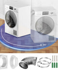 Magnetic Dryer Vent Kit With Self Aligning Quick Connect Strong Airtight Seal Includes Flexible Hose And Clamps