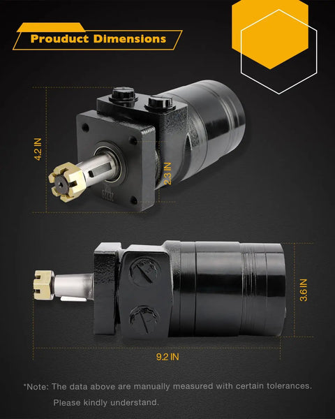 Easy Install Hydraulic Wheel Motor Replacement For Exmark Lawn Mower Fits Turf Tracer Viking Hydro Drive Motor 1-603718 1603718 025-515 025515 TE0230FS250AAFA Premium Quality Durable Design For Tough Jobs