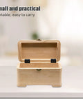 Open wooden box with black hinges from 20 Piece Iron Hinge Set For Jewelry Boxes And Bookcases Multi Fold Three Fold Corner Design