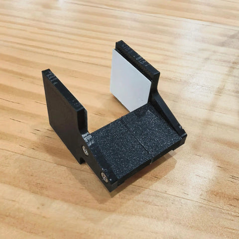 Shadow Light Mounting Bracket For GCM12SD Miter Saw With Tool Free Peel And Stick Adhesive Installation on wood surface
