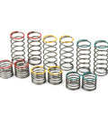 Front Spring Assortment For 6359-00 PowerStroke Shocks - Nine-Option Tuning Kit With Three Upper And Three Lower Springs For RC Cars And Trucks