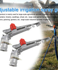 1.5 Inch Farm Sprinkler Spray Gun 360 Degree Rotary For Big Area Watering Farms Orchards Tea Gardens Forestry Pack Of 2