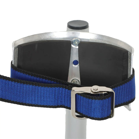 Adjustable Drywall Stilts 24 To 40 Inch Aluminum Alloy Stilts For Painting, Cleaning, featuring sturdy straps and heel plates.