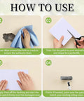 DIY Ready Vinyl Siding Repair Kit with Self Adhesive PVC Patches, Weatherproof Tape For Cracks Holes And Scratches On Siding And Fences how to use guide