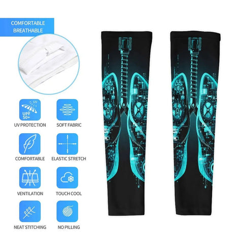 Keep Your Pipes Cool With These UV Blocking Cooling Arm Sleeves Sized For Road Trips And Outdoor Workouts Featuring Super Breathable Mesh And A Snug Stretch Fit Across Five Sizes To Beat The Summer Blaze On Long Drives Or At The Park
