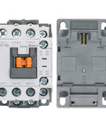 Three Pole Magnetic Contactor With 24V DC Coil 1NO1NC Auxiliary Contact DIN Rail Mount UL Certified 9A AC3 and 25A AC1 Load Rating