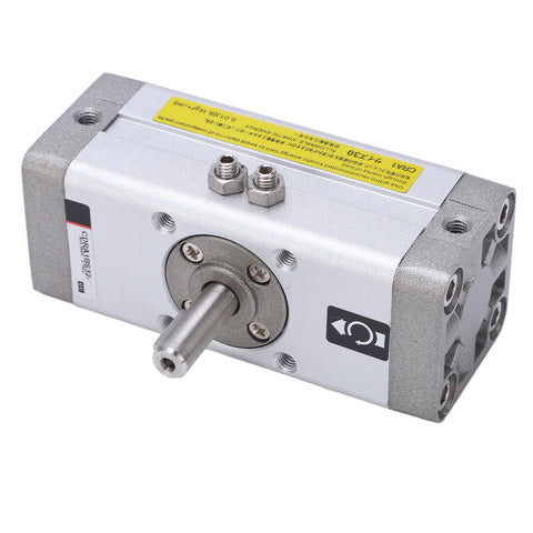 Pneumatic Rotary Actuator With Alloy Body And Double Sealing For Heavy Duty Performance Aluminum Rack Type Swing Air Cylinder Model CDRA1BS32-180