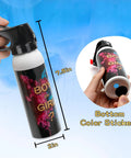 2 Pack Gender Reveal Fire Extinguisher Party Props 7.5in height with color stickers for interactive baby shower fun.