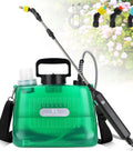 Cordless 1.35 Gallon Battery Powered Sprayer For Lawn And Garden with no fuss self priming pump, four nozzles