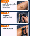 How to use Motorized Heated Muscle Scraper Tool For Fascia Release And Full Body Contouring with vibration and heat modes.