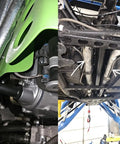 Heat Shield Sleeve For Engine Bay Built To Take The Heat 1 Inch By 10 Foot Aluminized Firewall Sleeving installed in vehicle engine bay