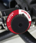 Flow control knob on Tow Behind ATV UTV Spot Sprayer With 25 Gallon Dual Water And Concentrate Tanks, 12V Pump, 2.5 GPM