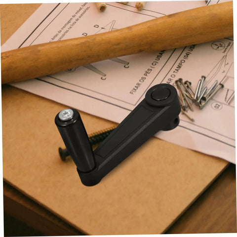 Tough Premium Nylon Hand Crank Assembly With Smooth Revolving Grip For Universal Window Cranks And Machine Tools Foldable Design Built Like A Tank For Heavy Daily Grind And Rigorous Shop Tasks Without Skipping A Beat