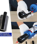 1-1/4 Inch 7 Female To 5/8 Inch 11 Male Thread Core Drill Bit Adapter installation on drill