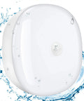 Wireless Motion Sensor LED Ceiling Light With USB Rechargeable Battery, 6500K Daylight Output shown with splash effect