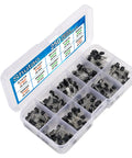 Dope 250 Pack Transistor Assortment Kit With 10 Values A1015 BC327 BC337 C1815 S8050 S8550 2N2222 2N2907 2N3904 2N3906