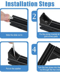 Installation steps for 30 Set 2020 Aluminum Extrusion Corner Bracket Kit With 60 T Slot Nuts And 60 M5 Screws And 60 Washers