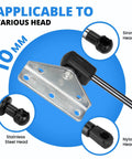 10mm Ball Stud Mounting Bracket Kit For Gas Shocks And Struts, Includes 2 L-Type Mounts in various head types