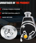 Dude This Sweet Xiloong Chrome Saginaw Power Steering Pump Is The Perfect Fit For Your Classic Gm Chevy Sbc Bbc Or Gmc Big Block 350 With Long Or Short Water Pump And It Works Like A Charm On Almost Any 1966 To 1974 Era Engine Setup Guaranteed, chrome steering pump and pulley kit