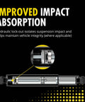 All Weather Shock Absorber For Chevy Tahoe With Hydraulic Lockout And Nitrogen Charged Gas Monotube Design, impact absorption