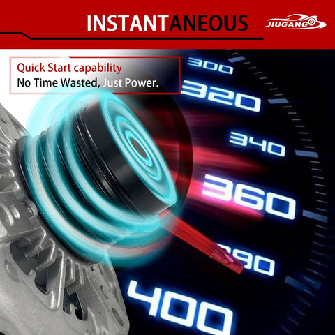 12V 110A Alternator Replacement For Mazda 6 2009 2013 And Mazda CX 9 2007 2015 With CW 6 Groove Pulley highlighting quick start capability