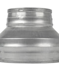 6 To 4 Inch Round Duct Reducer Male Fit Galvanized Steel Duct Increaser For Ventilation Systems Heating And Cooling Dryer Duct And Dryer Vent Hose Connector Easy Inside Duct Installation, galvanized steel