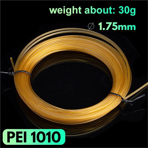 Top Shelf PEI 1010 3D Printing Filament 1.75mm High Temperature Resistant Thermoplastic Spool For Serious Makers And Gearheads Badass Tough Stuff That Truly Slaps